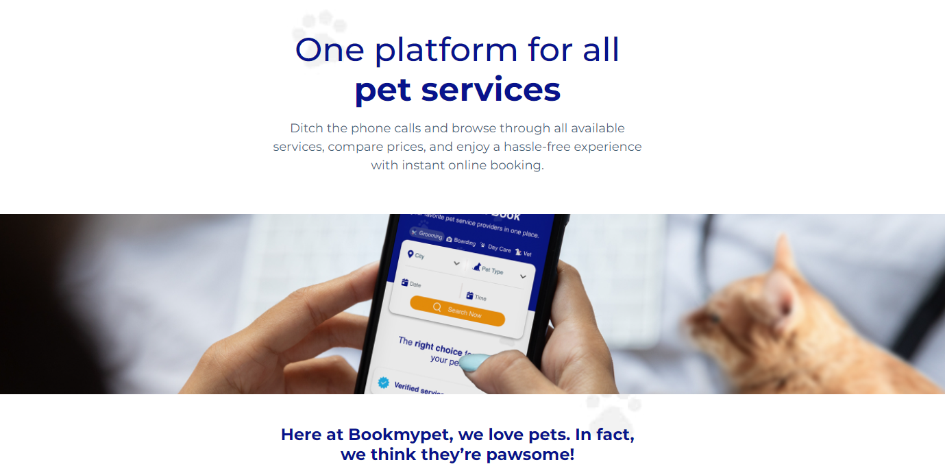 Bookmypet Visual